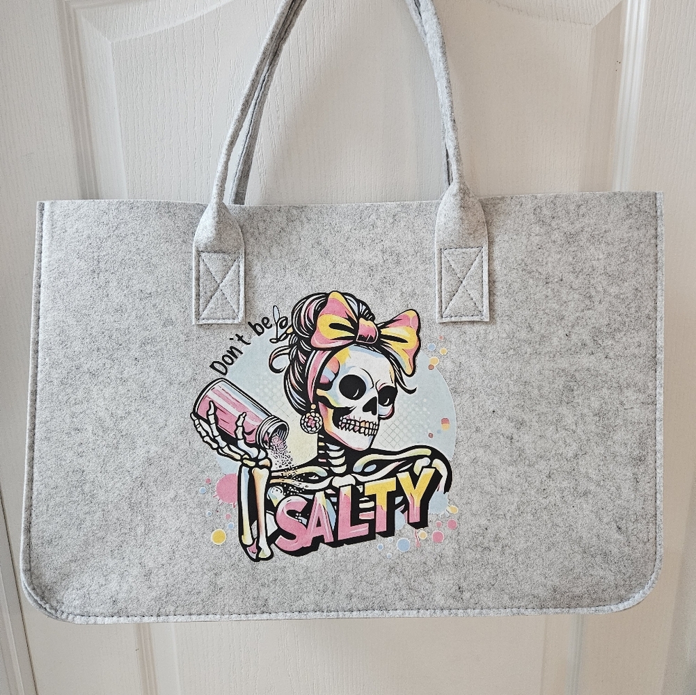 Graphic Felt Tote Large